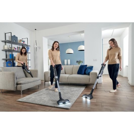 Aspirateur sans Sac Hoover HF210HP 165W 45 min Gris Métallique Quartz