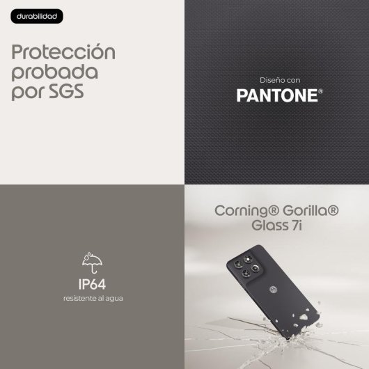 Motorola Moto G37 5G 4GB 128GB 6,67" Dual SIM Grau IP64