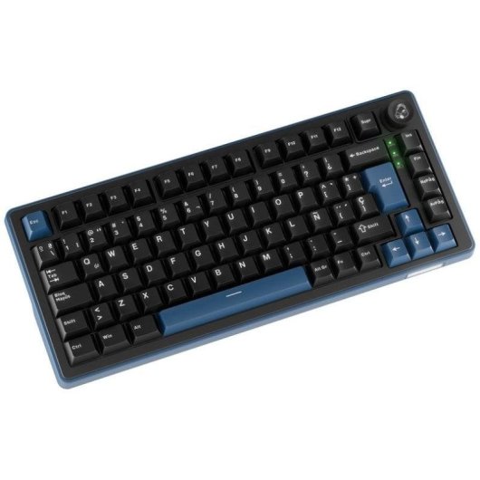 Teclado Ducky OK-M 75% Tri-Mode Hot-Swap RGB Táctil (ES)