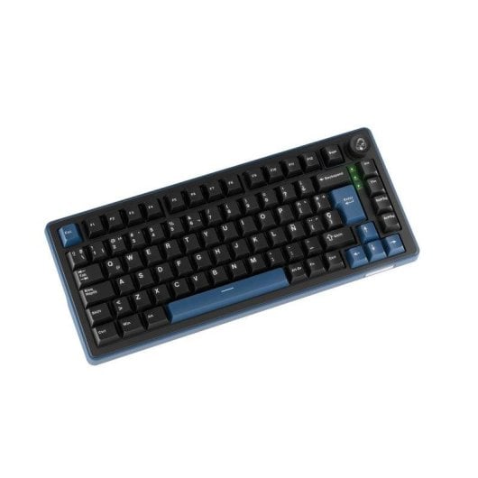 Teclado Ducky OK-M mecánico compacto 75% tri-mode hot-swap RGB