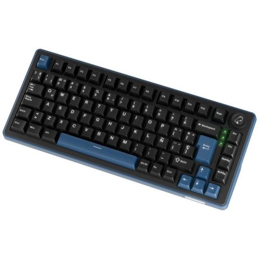 Teclado Ducky OK-M 75% Tri-Mode Hot-Swap RGB Táctil (ES)