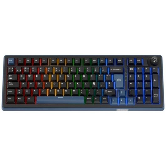 Teclado Ducky OK-M 98% Tri-Mode Hot-Swap RGB Táctil (ES)
