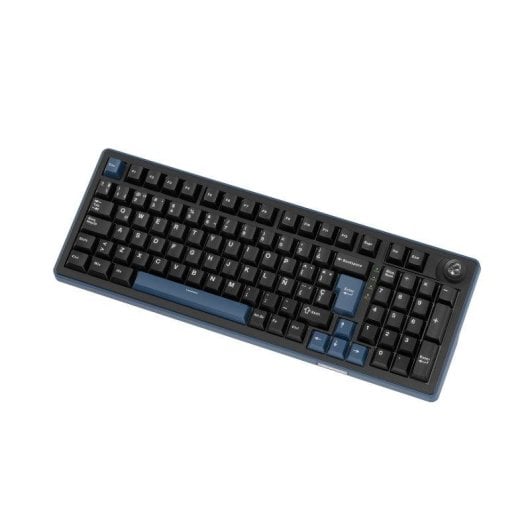 Teclado Ducky OK-M mecánico tri-mode hot-swap con iluminación RGB lateral