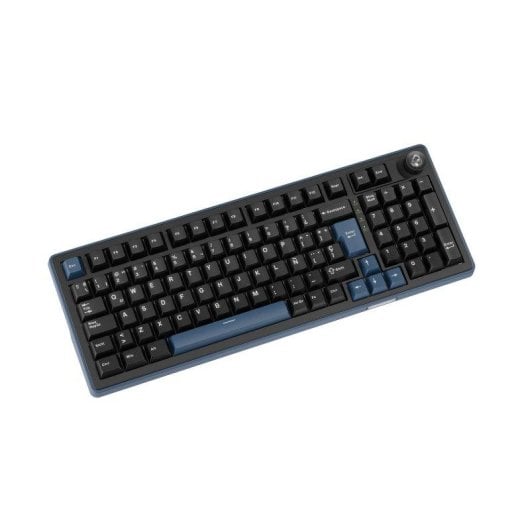 Teclado Ducky OK-M mecánico tri-mode hot-swap con iluminación RGB lateral