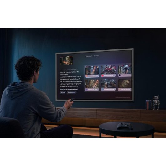 TV Samsung OLED S99H TQ55S99HATXXC 55" 4K UltraHD 165Hz Smart TV Tizen HDR10+ Dolby Atmos