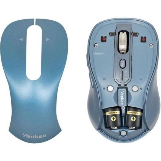 Ratón Yenkee YMS 2010BE Bluetooth 5.1 USB 2.4GHz 3200 DPI 6 Boutons Noir