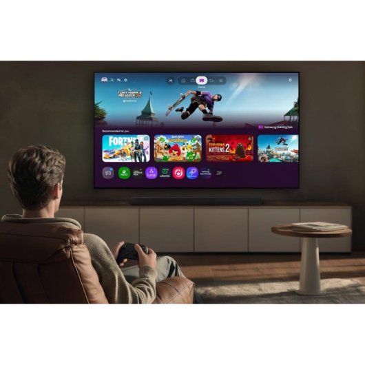 TV Samsung OLED TQ77S85HAEXXC 77" 4K UltraHD 120Hz Smart TV Tizen HDR10+ Dolby Atmos