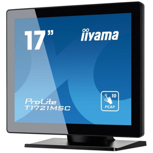 Ecran PC iiyama ProLite T1721MSC-B2 17" SXGA 75Hz TN Tactile Haut-parleurs 5ms