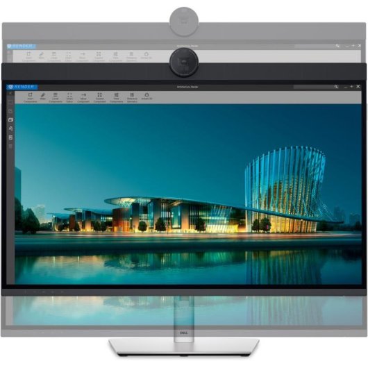 Écran PC DELL UltraSharp U3224KBA 32" Ultra HD 6K 60Hz IPS Black HDR600 Hauteur réglable