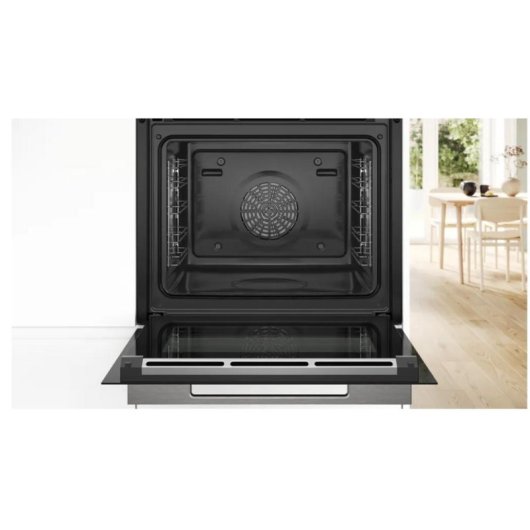 Forno da Incasso Bosch Serie 8 HSG7261B1 Vapore 71L 60cm A+ AirFryer WiFi Nero