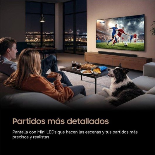 TV Samsung Mini LED UE55M72HAUXXH 55" 4K UltraHD 50Hz Smart TV Tizen HDR10 Q-Symphony
