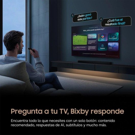 TV Samsung Mini LED UE55M72HAUXXH 55" 4K UltraHD 50Hz Smart TV Tizen HDR10 Q-Symphony