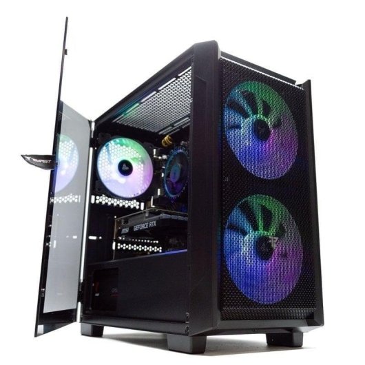 PC de bureau PcCom Lite AMD Ryzen 5 5500 16GB 500GB SSD RTX 3050 Windows 11 Home