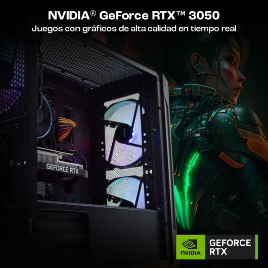 PcCom Lite AMD Ryzen 5 5500 / 16GB / 500GB SSD / RTX 3050 / Windows 11 Home