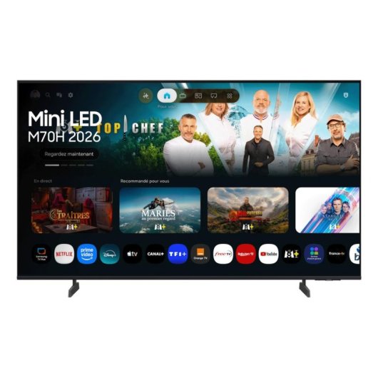 TV Samsung Mini LED TU50M70HAU 50" 4K UltraHD 120Hz Smart TV Tizen HDR10+ Q-Symphony