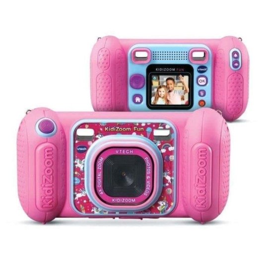 Kompaktkamera VTech Kidizoom Fun Rose 2MP Zoom 4x Farbdisplay