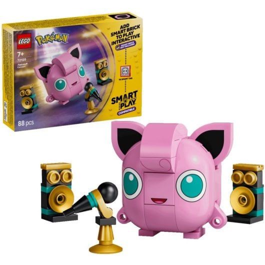 LEGO Pokémon Smart Play Rondoudou 72159 88 pezzi