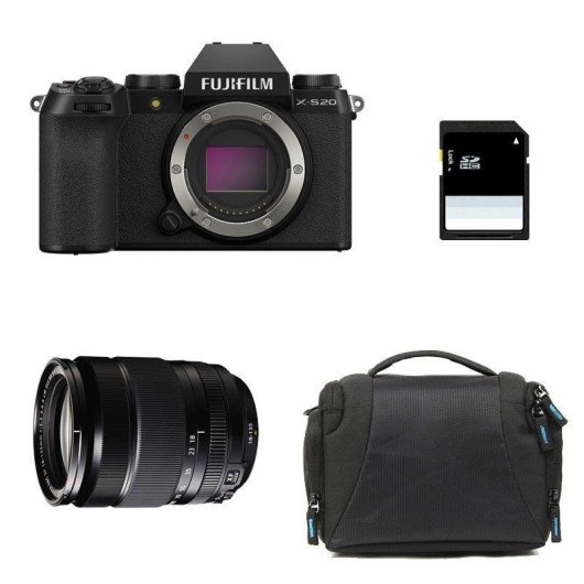 Appareil photo hybride Fujifilm X-S20 26,1MP Bluetooth 18-135mm WiFi légère