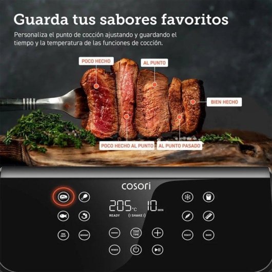 Freidora de aire Cosori Premium II Chef Edition 6,2 L 1700 W revestimiento cerámico