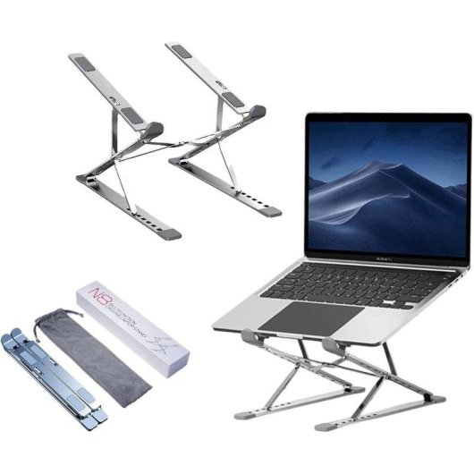 Support ordinateur portable Dam Electronics Ergonomique Aluminium