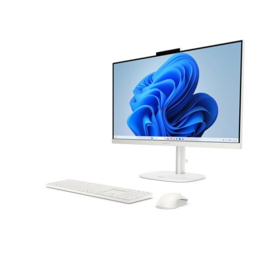 Ordenador Todo en uno HP OmniStudio 24-cu0008ns Intel Core 5 120U 16GB 512GB SSD Intel Graphics 23.8" Windows 11 Home Blanco