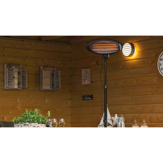 Calefactor cerámico Sunred SMQ2000A 2000 W para interior y exterior