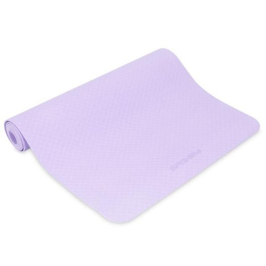 Esterilla de yoga Spokey Mandala TPE antideslizante púrpura 183x61x0,4 cm