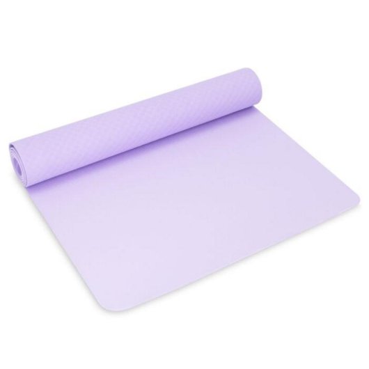 Esterilla de yoga Spokey Mandala TPE antideslizante púrpura 183x61x0,4 cm