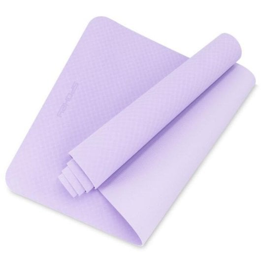 Esterilla de yoga Spokey Mandala TPE antideslizante púrpura 183x61x0,4 cm