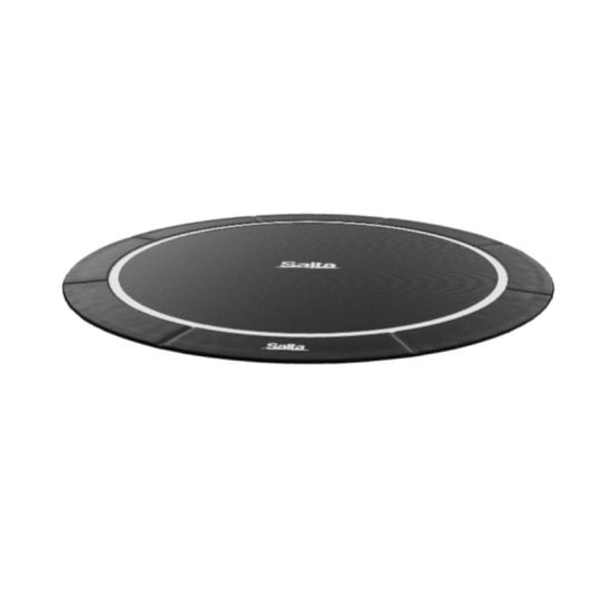 Cama elástica a ras de suelo Salta 5067A Redonda Exterior 120 kg Negro