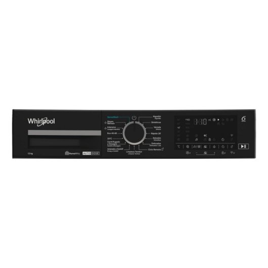 Lavadora Whirlpool WPM 27W ADS SPT Carga Frontal 12 kg 1351 rpm A Blanca WiFi IA