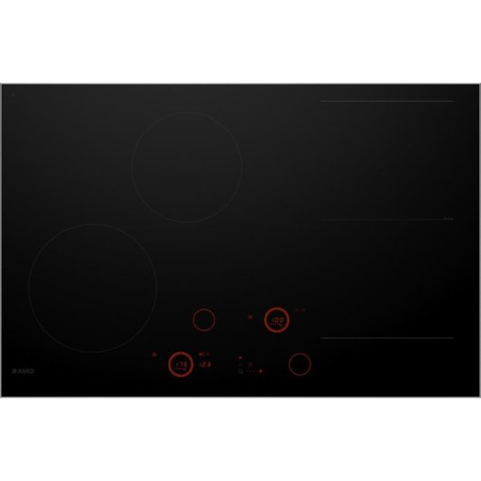 Placa de inducción Asko HID824GC 80 cm 4 zonas vidrio y cerámica