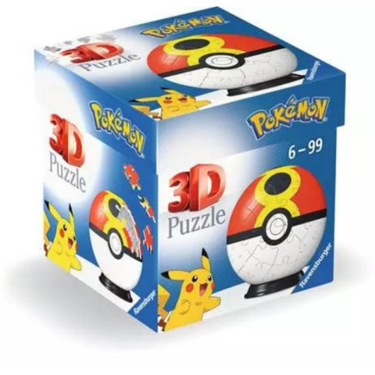 Puzzle 3D Ravensburger Pokemon 54 pecas