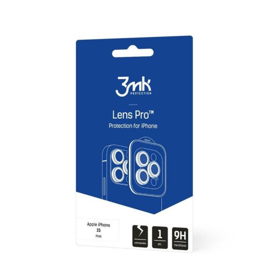 Protecteur d objectif 3MK Lens Protection Pro iPhone 15
