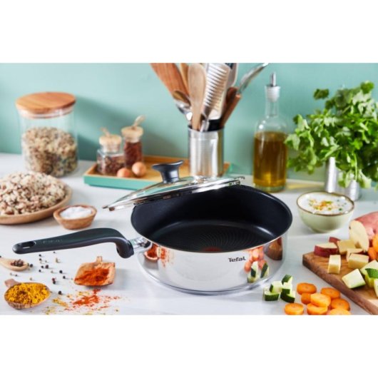 Poele TEFAL E3093204 24 cm Induction