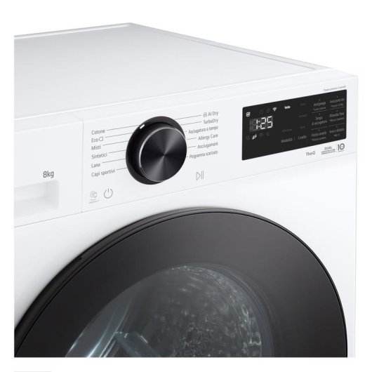 Asciugatrice a condensazione LG RHX7010TLB 10kg Classe C con pompa di calore