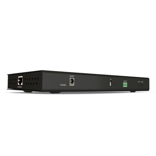 Conmutador de vídeo Lindy 38330 HDMI 9 entradas 4K Multiview Metal Negro