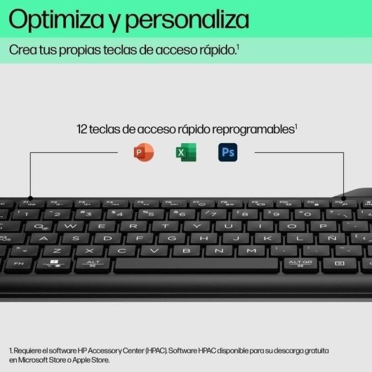 Tastiera HP 460 wireless Bluetooth multidispositivo con tastierino numerico nera