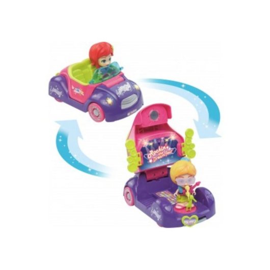 Figura de juguete infantil VTech para niñas verde, rosa y violeta