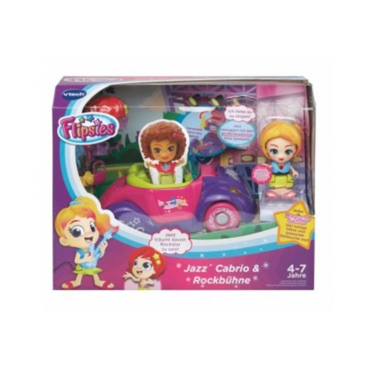 Figura de juguete infantil VTech para niñas verde, rosa y violeta