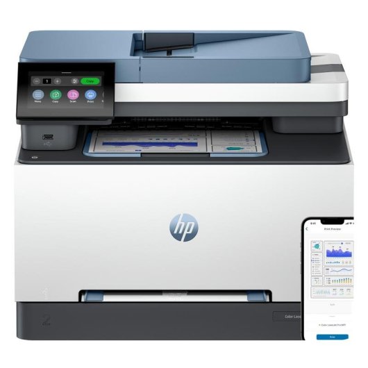 Impressora Laser Wi-Fi HP Color LaserJet Pro 3302fdwg multifunções
