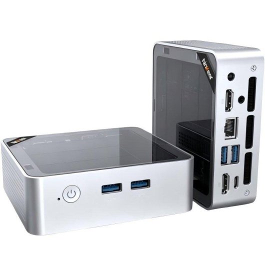 Mini PC Ninkear M6 Intel Pentium Gold 7505 8GB 256GB SSD UHD Graphics Windows 11 Pro Triple Pantalla WiFi 6