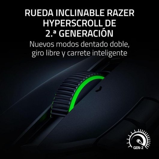 Ratón Razer Naga V3 Pro Bluetooth Radiofrequenza 30000 DPI Nero Pulsanti programmabili