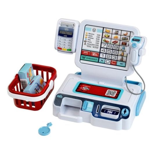 Caja registradora infantil Klein My Market 7265 Autoconsulta con pantalla y escáner