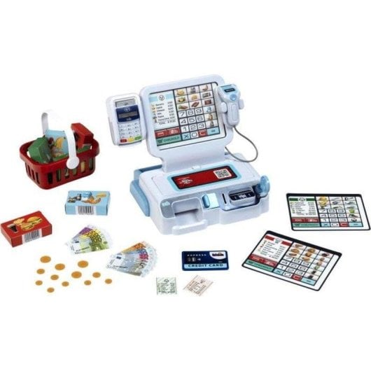 Caja registradora infantil Klein My Market 7265 Autoconsulta con pantalla y escáner