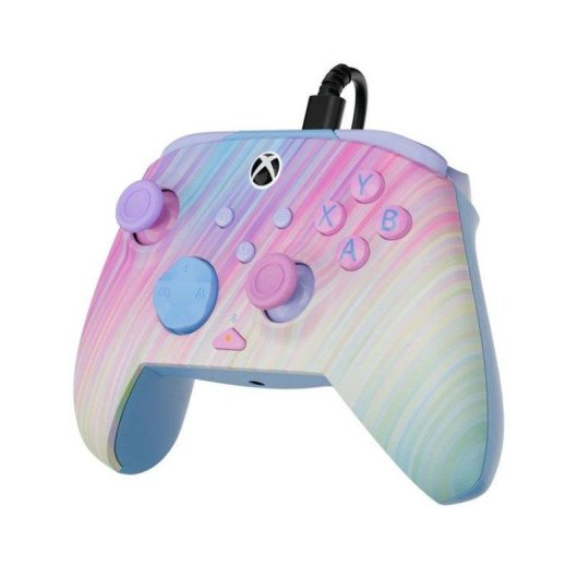 Gamepad Turtle Beach Rematch Advanced Cotton Candy Kabel",