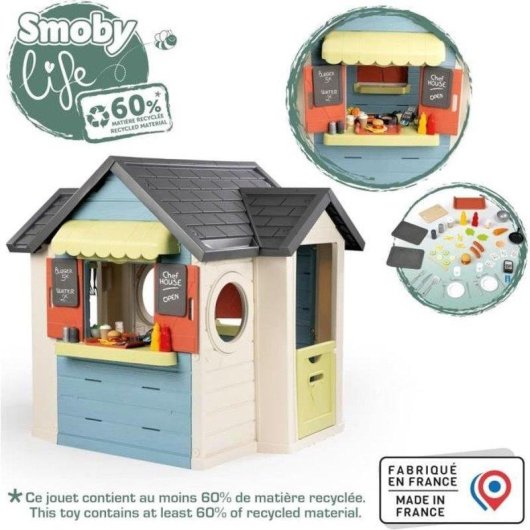 Casa di gioco Smoby Life Chef House con 48 accessori