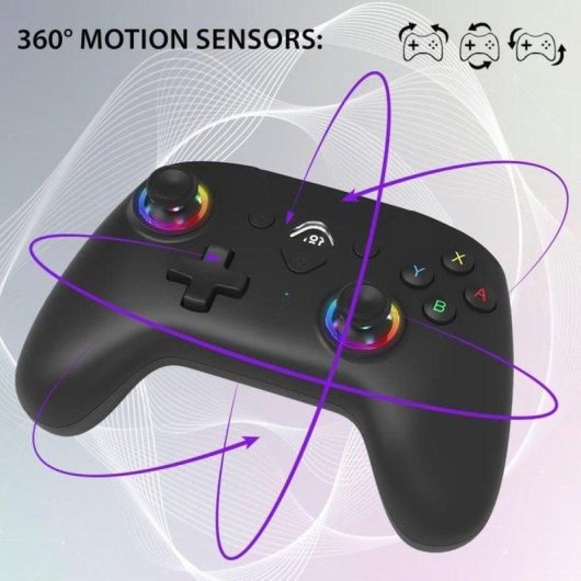 Mando Bluetooth Subsonic Switch Nero LED RGB 6 assi Turbo M1/M2