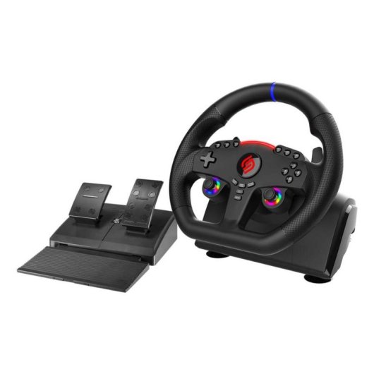Volante Subsonic GT-5 Gaming con Joystick Doppio LED