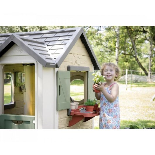 Casa Smoby Life Garden 810408 con accessori